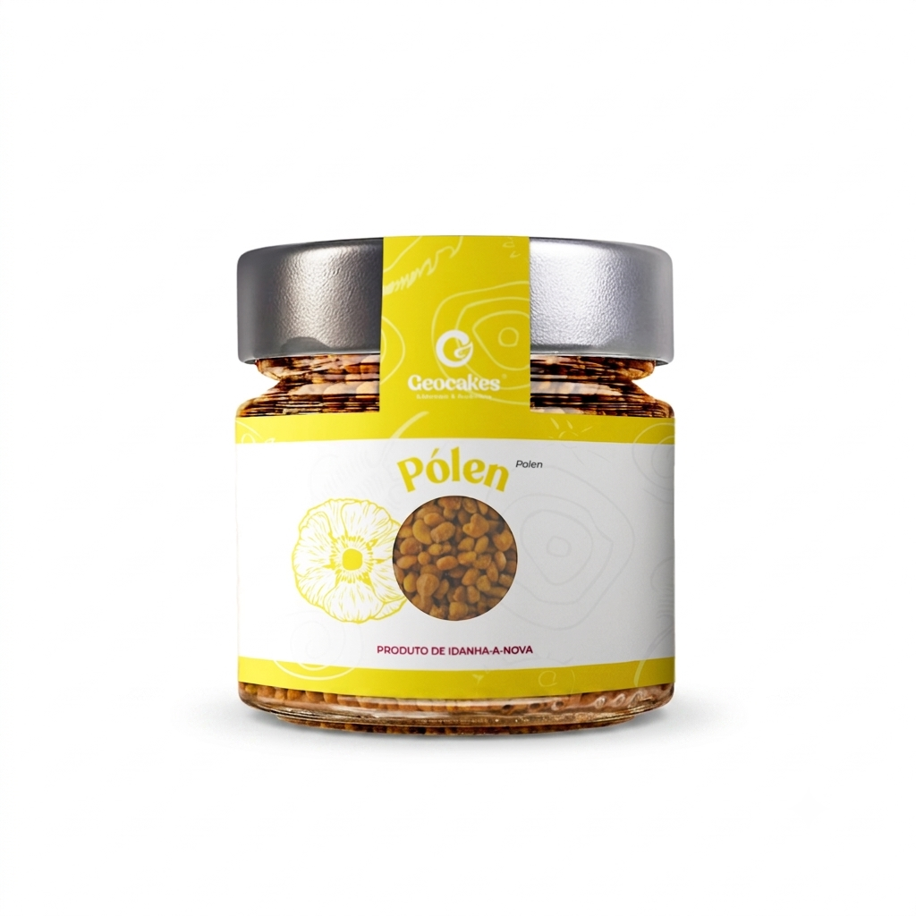 Pólen de Abelha Artesanal (120g) - Geocakes